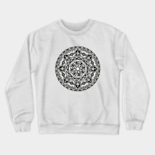 Eye of Watchers II - Black and White - Sunweaver Crewneck Sweatshirt